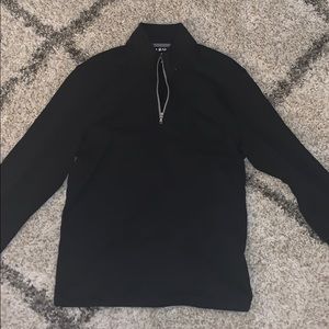 MENS: IZOD Dark Gray Quarter ZIP